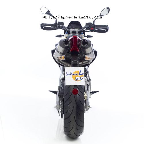 echappement moto APRILIA DORSODURO leovince echappement moto APRILIA DORSODURO leovince